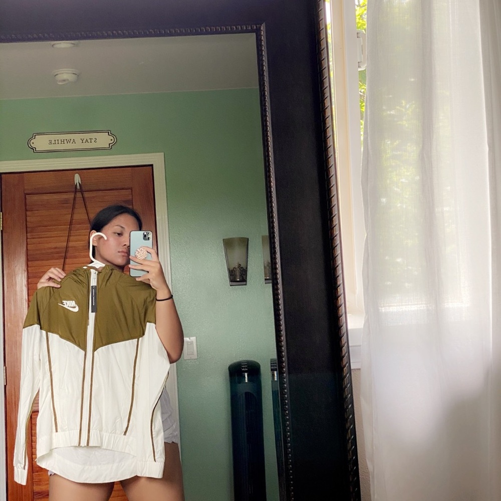 nike color-block jacket!